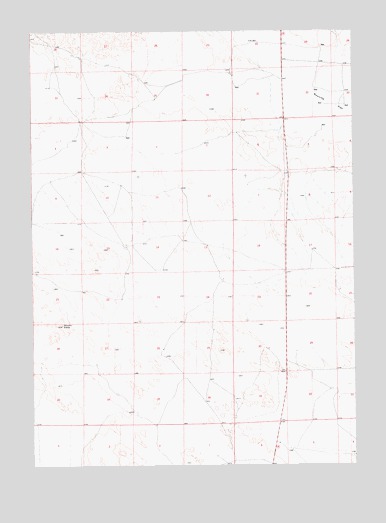 Mount Edna, NE USGS Topographic Map