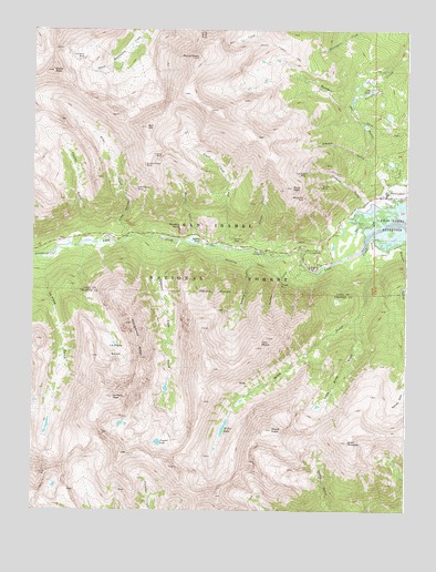 Mount Elbert, CO USGS Topographic Map