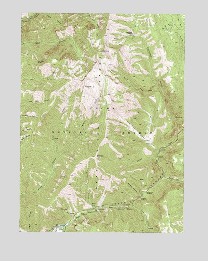 Mount Elmer, UT USGS Topographic Map