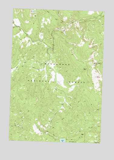Mount Emerine, MT USGS Topographic Map