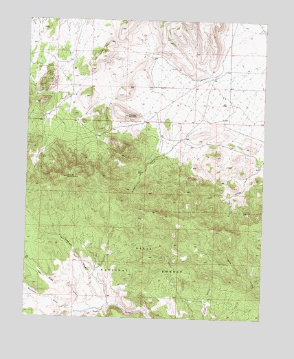 Mount Escalante, UT USGS Topographic Map