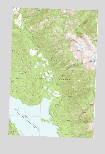 Mount Grant, MT USGS Topographic Map