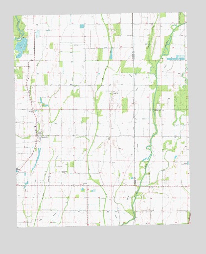 Beedeville, AR USGS Topographic Map