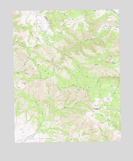 Mount Harlan, CA USGS Topographic Map