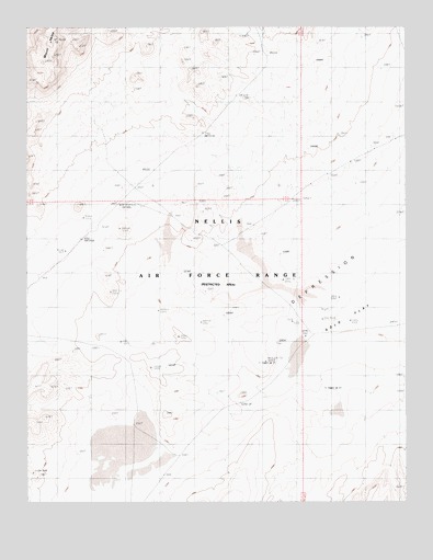 Mount Helen, NV USGS Topographic Map