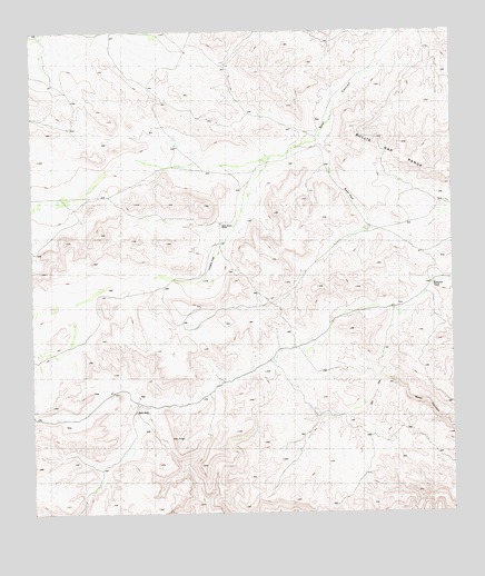Beef Gap, TX USGS Topographic Map