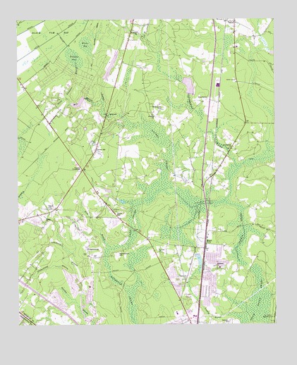 Mount Holly, SC USGS Topographic Map