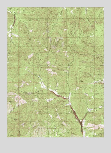 Mount Isabelle, OR USGS Topographic Map