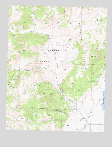 Mount Jackson, CA USGS Topographic Map