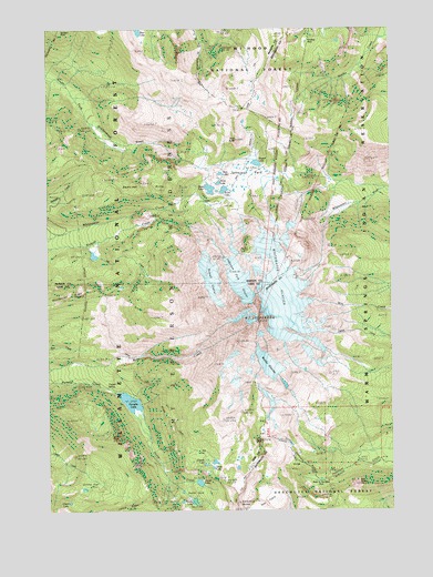 Mount Jefferson, OR USGS Topographic Map