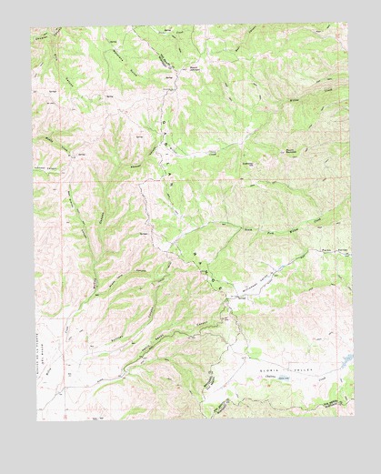 Mount Johnson, CA USGS Topographic Map