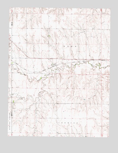 Beeler, KS USGS Topographic Map