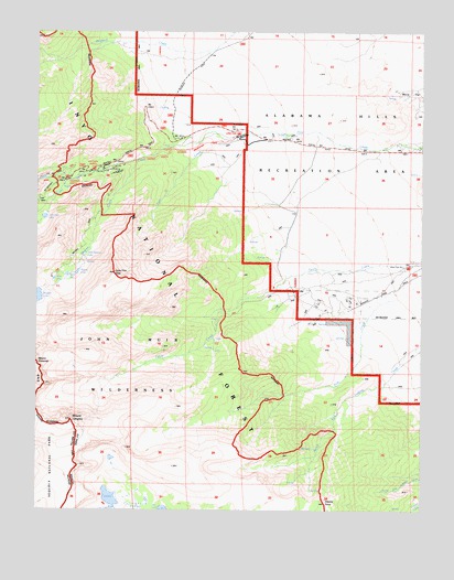 Mount Langley, CA USGS Topographic Map