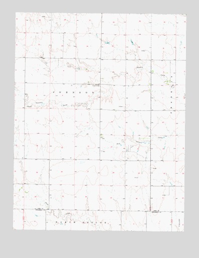 Beeler SE, KS USGS Topographic Map