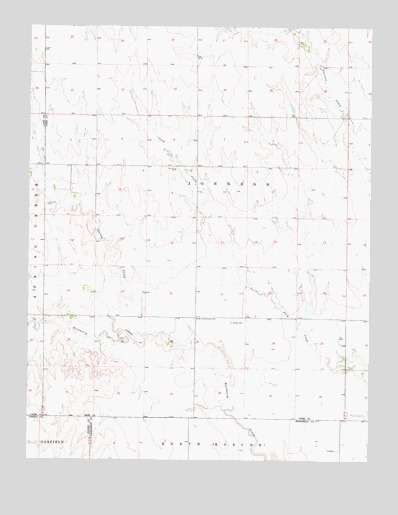 Beeler SW, KS USGS Topographic Map