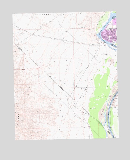 Mount Manchester, CA USGS Topographic Map