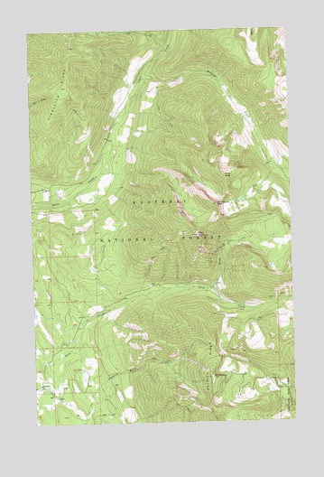 Mount Marston, MT USGS Topographic Map