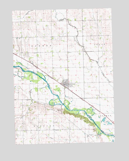 Beemer, NE USGS Topographic Map