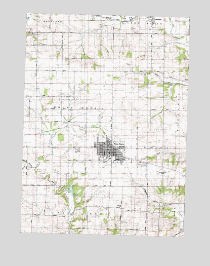 Mount Morris, IL USGS Topographic Map