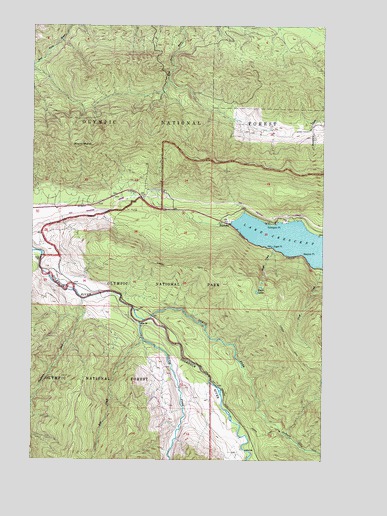 Mount Muller, WA USGS Topographic Map
