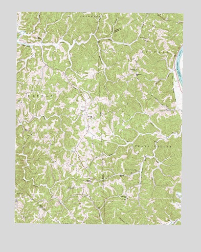 Mount Olive, WV USGS Topographic Map