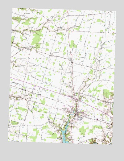 Mount Orab, OH USGS Topographic Map