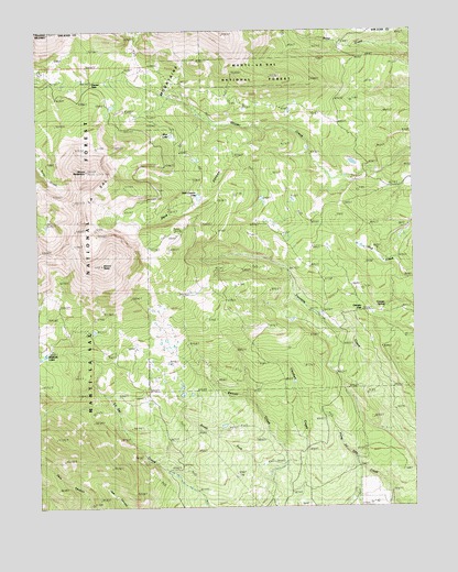 Mount Peale, UT USGS Topographic Map