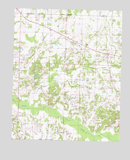 Mount Pleasant, MS USGS Topographic Map