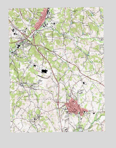 Mount Pleasant, PA USGS Topographic Map