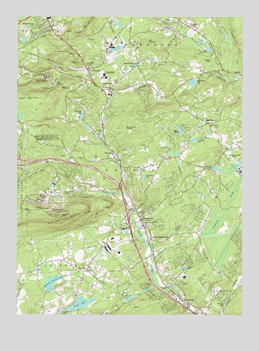 Mount Pocono, PA USGS Topographic Map