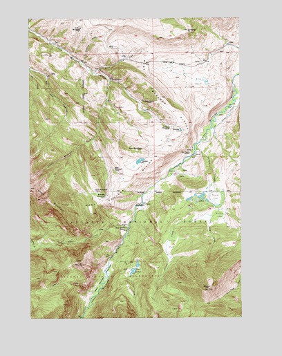 Mount Rae, MT USGS Topographic Map