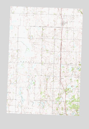 Callaway, MN USGS Topographic Map