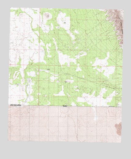 Mount Riley SE, NM USGS Topographic Map