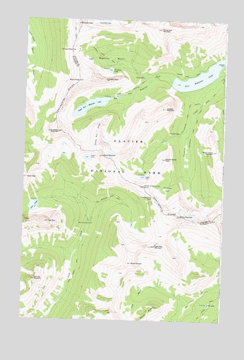 Mount Rockwell, MT USGS Topographic Map