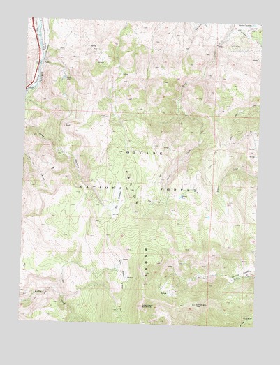 Mount Rose NW, NV USGS Topographic Map