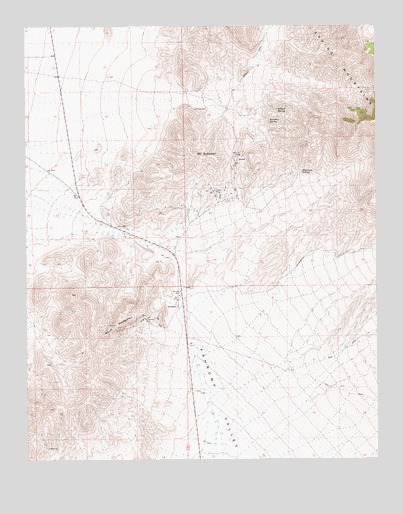 Mount Schader, NV USGS Topographic Map