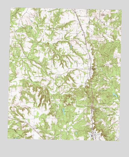 Mount Selman, TX USGS Topographic Map