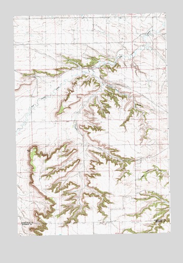 Mount Sinai, MT USGS Topographic Map