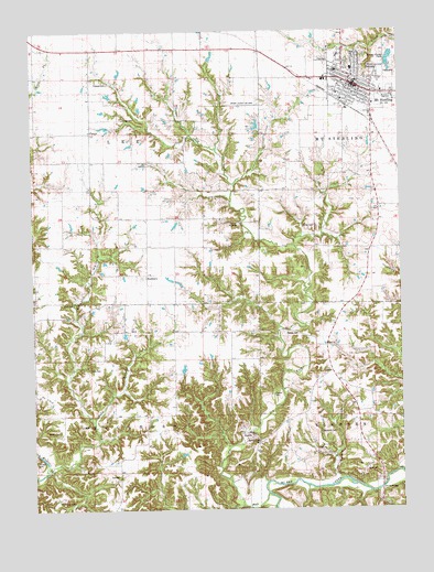 Mount Sterling, IL USGS Topographic Map