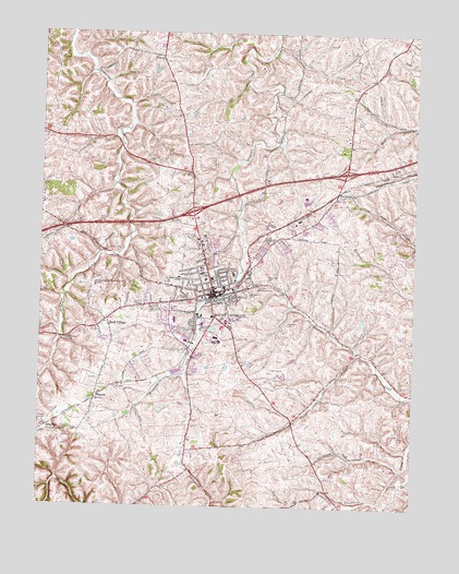 Mount Sterling, KY USGS Topographic Map