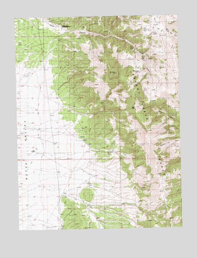 Mount Taylor, NV USGS Topographic Map