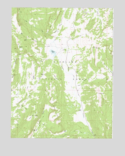 Mount Terrill, UT USGS Topographic Map