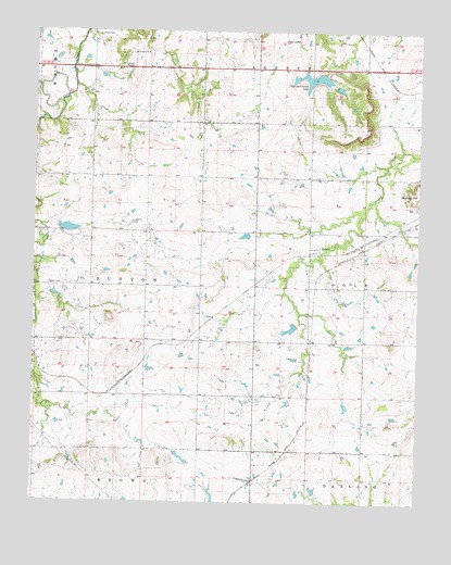 Beland, OK USGS Topographic Map