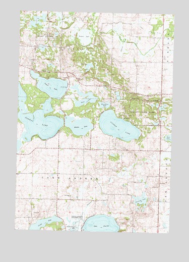 Mount Tom, MN USGS Topographic Map