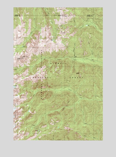Mount Townsend, WA USGS Topographic Map