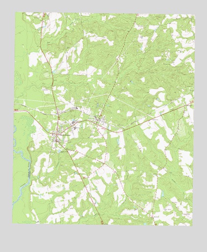 Mount Vernon, GA USGS Topographic Map