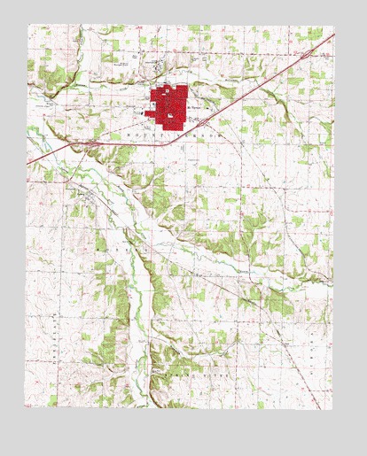 Mount Vernon, MO USGS Topographic Map