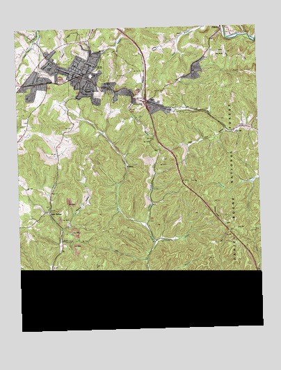 Mount Vernon, KY USGS Topographic Map