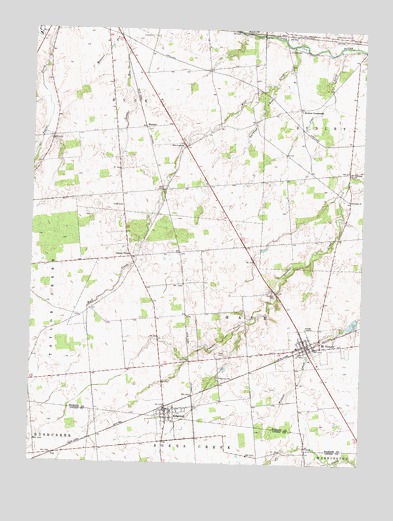 Mount Victory, OH USGS Topographic Map