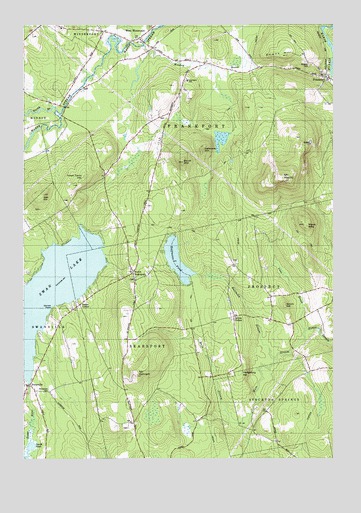 Mount Waldo, ME USGS Topographic Map